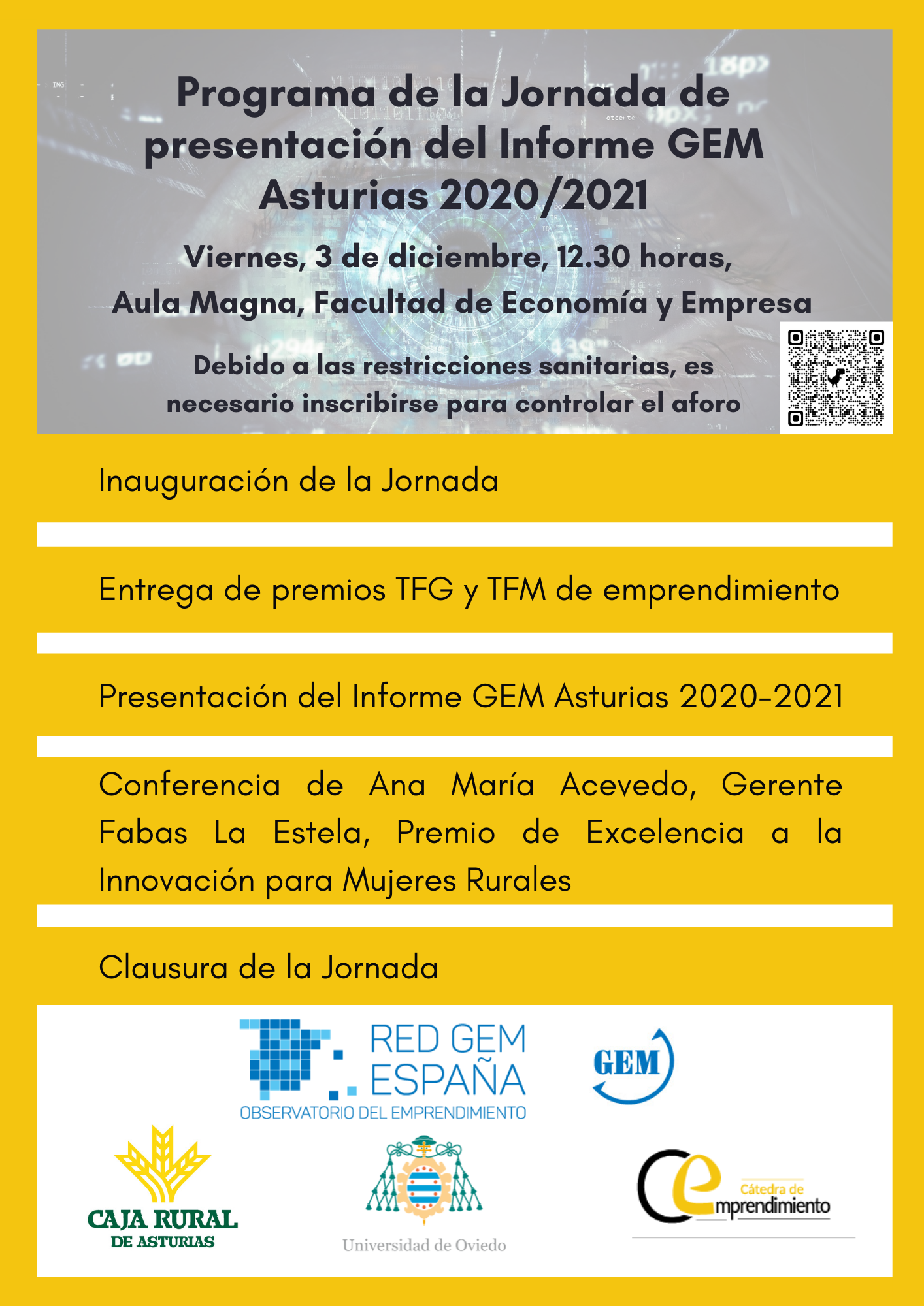 Jornada De Presentaci N Del Informe Gem Asturias Catedra De